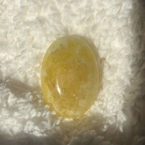 LEMON CALCITE PALMSTONE